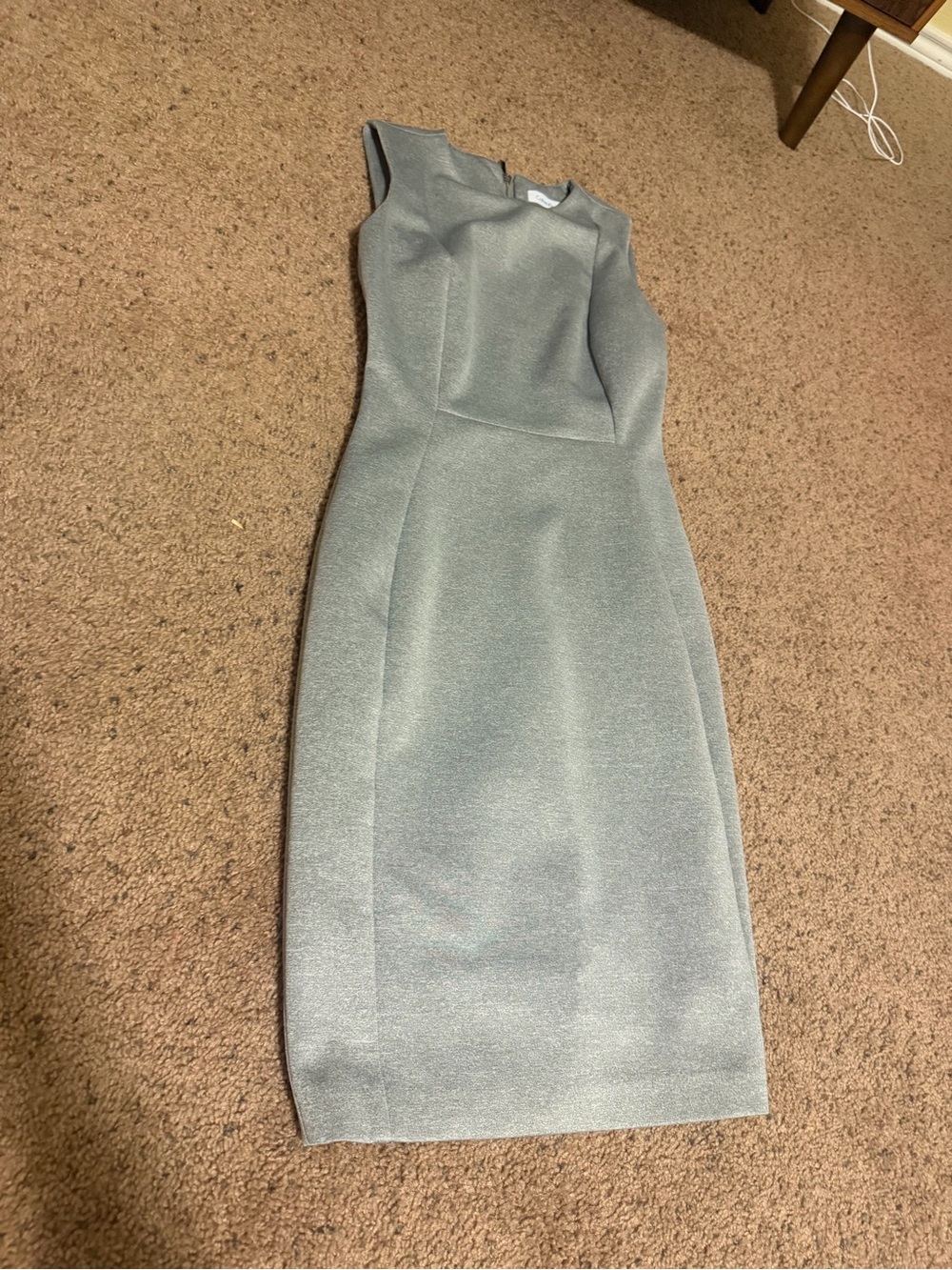 CK sz 2 lot of 4 sheath Scuba Calvin Klein dresses teal dress - Picture 9 of 10